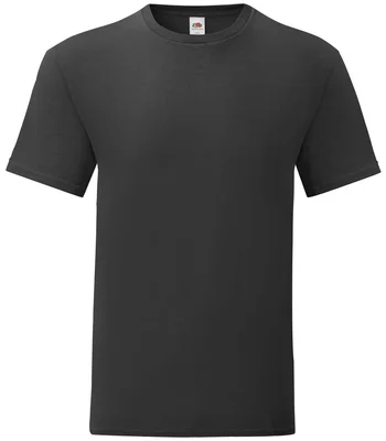 Fruit of the Loom Fruit of the Loom Iconic 150 T-Shirt in BLK