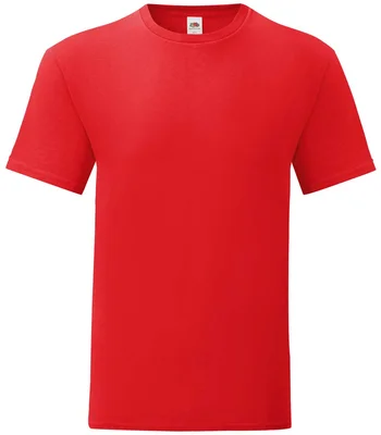 Fruit of the Loom Fruit of the Loom Iconic 150 T-Shirt in RED
