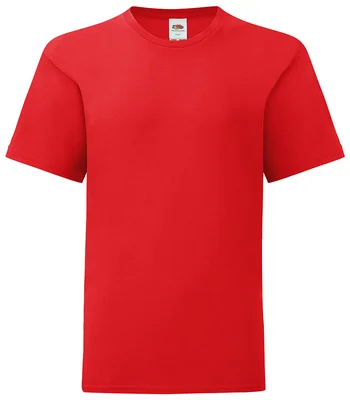 Fruit of the Loom Fruit of the Loom Kids Iconic 150 T-Shirt in RED