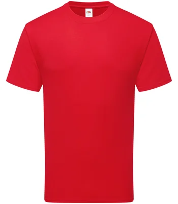 Fruit of the Loom Fruit of the Loom Pure Cotton T-Shirt in RED