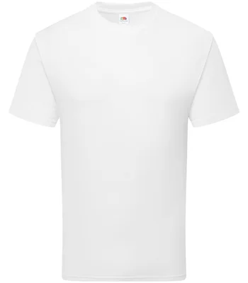 Fruit of the Loom Fruit of the Loom Pure Cotton T-Shirt in WHI