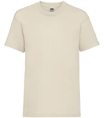 Fruit of the Loom Fruit of the Loom Kids Value T-Shirt in NAT