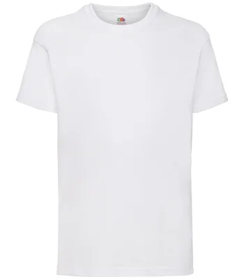Fruit of the Loom Fruit of the Loom Kids Value T-Shirt in WHI