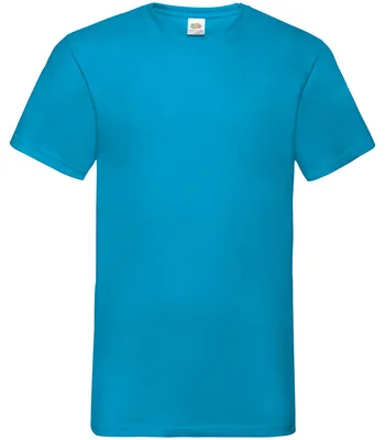 Fruit of the Loom Fruit of the Loom V Neck Value T-Shirt in AZR