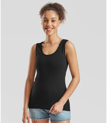 Fruit of the Loom Fruit of the Loom Lady Fit Value Vest in BLK