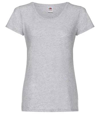 Fruit of the Loom Fruit of the Loom Lady Fit Original T-Shirt in HEA