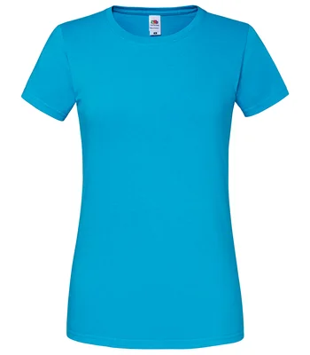 Fruit of the Loom Fruit of the Loom Ladies Iconic 195 T-Shirt in AZR