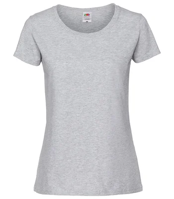 Fruit of the Loom Fruit of the Loom Ladies Iconic 195 T-Shirt in HEA