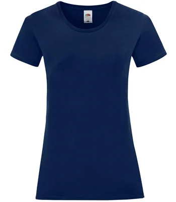 Fruit of the Loom Fruit of the Loom Ladies Iconic 150 T-Shirt in NAV