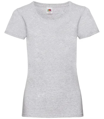 Fruit of the Loom Fruit of the Loom Lady Fit Value T-Shirt in HEA