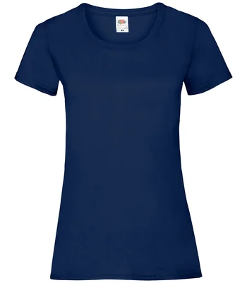 Fruit of the Loom Fruit of the Loom Lady Fit Value T-Shirt in NAV