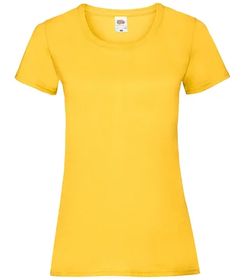 Fruit of the Loom Fruit of the Loom Lady Fit Value T-Shirt in SUN