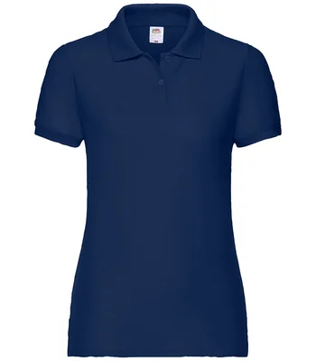 Fruit of the Loom Fruit of the Loom Lady Fit Piqué Polo Shirt in NAV