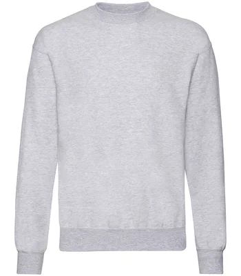 Fruit of the Loom Fruit of the Loom Classic Drop Shoulder Sweatshirt in HEA