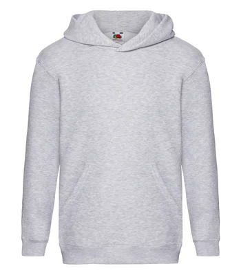 Fruit of the Loom Fruit of the Loom Kids Premium Hooded Sweatshirt in HEA