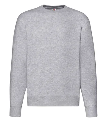 Fruit of the Loom Fruit of the Loom Premium Drop Shoulder Sweatshirt in HEA