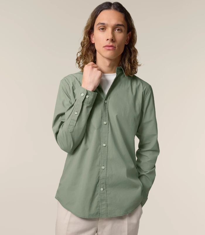 Stanley/Stella Stanley/Stella Stanley Styler Shirt STWM969 in Summer Blue