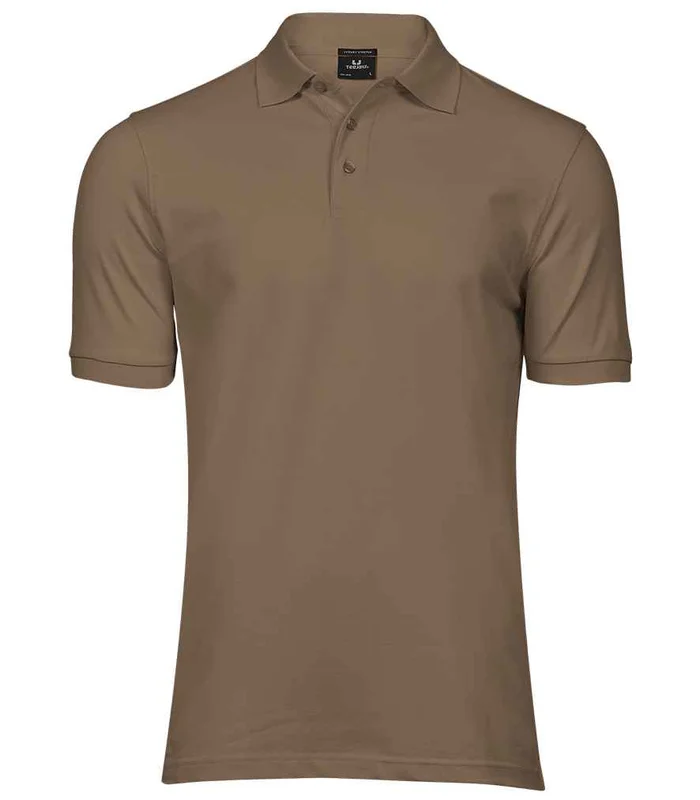 Tee Jays Tee Jays Luxury Stretch Piqué Polo Shirt in Wood