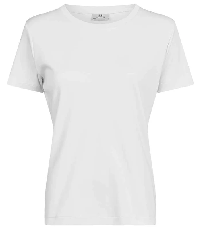 Tee Jays Tee Jays Ladies Pima Cotton T-Shirt in White