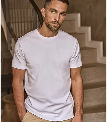 Tee Jays Tee Jays Interlock T-Shirt in ICE
