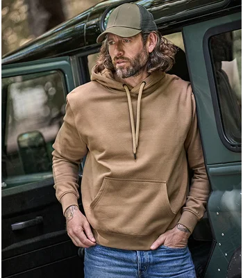Tee Jays Tee Jays Hooded Sweatshirt in DGY