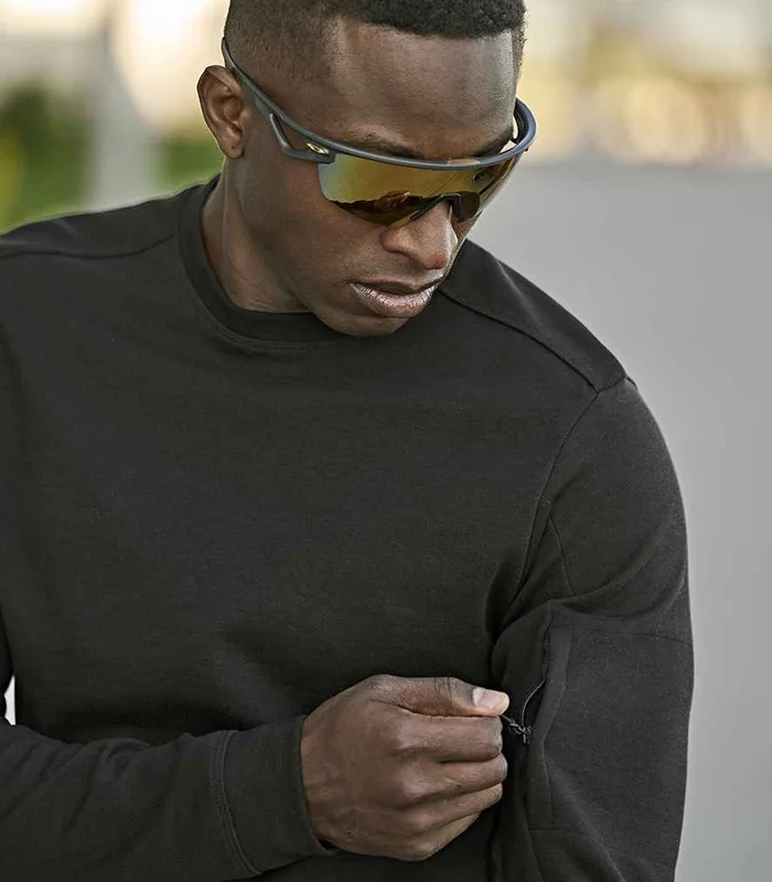 Tee Jays Tee Jays Athletic Crew Neck Sweatshirt in HEA