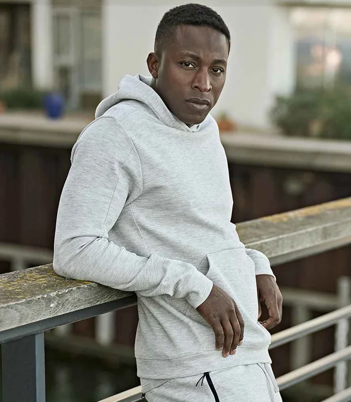 Tee Jays Tee Jays Athletic Hooded Sweatshirt in HEA