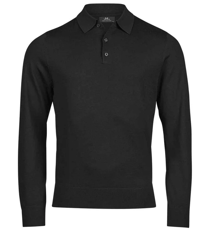 Tee Jays Tee Jays Knitted Polo Shirt in Pine