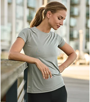 Tee Jays Tee Jays Ladies CoolDry™ T-Shirt in BKML