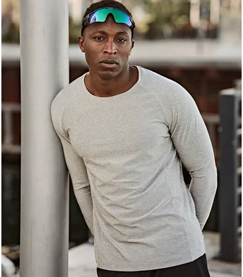 Tee Jays Tee Jays Long Sleeve CoolDry™ T-Shirt in BKML