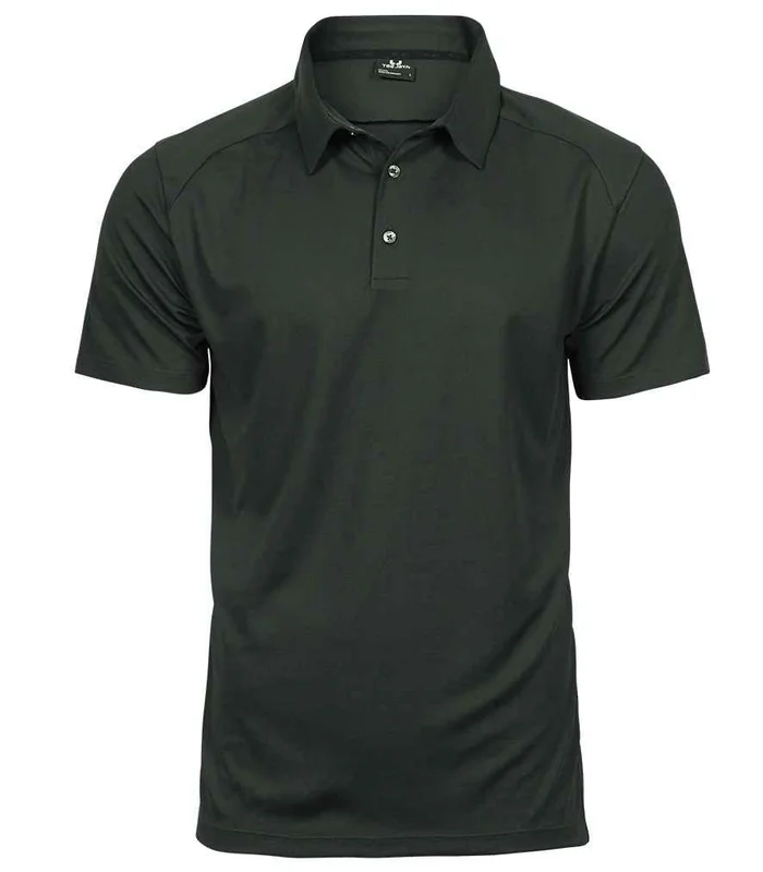 Tee Jays Tee Jays Luxury Sport Polo Shirt in Dark Green