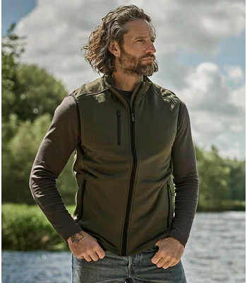 Tee Jays Tee Jays Stretch Fleece Bodywarmer in NAV