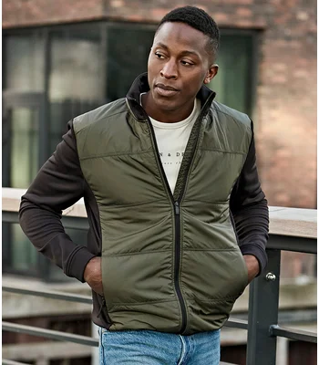 Tee Jays Tee Jays Hybrid-Stretch Jacket in Black/Black