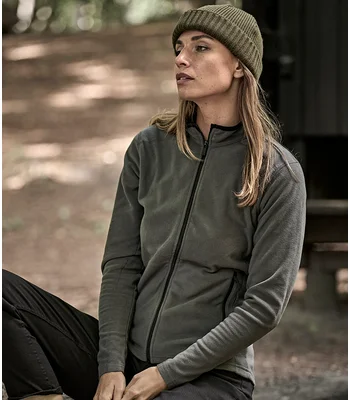 Tee Jays Tee Jays Ladies Active Fleece Jacket in DGY