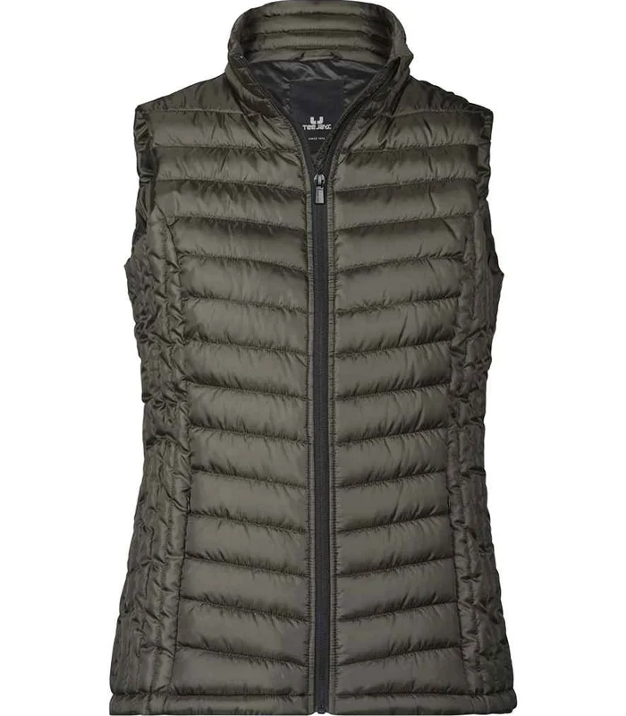 Tee Jays Tee Jays Ladies Zepelin Padded Bodywarmer in Shadow