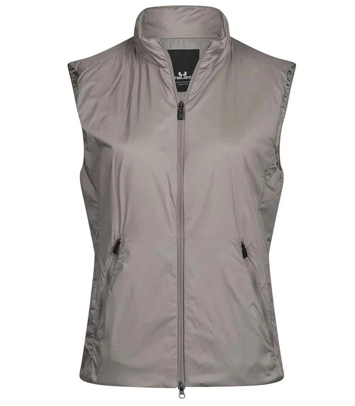 Tee Jays Tee Jays Ladies PureLite Bodywarmer in Driftwood