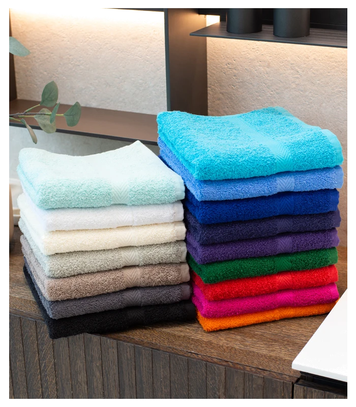 Towel City Towel City Luxury Hand Towel in BLK
