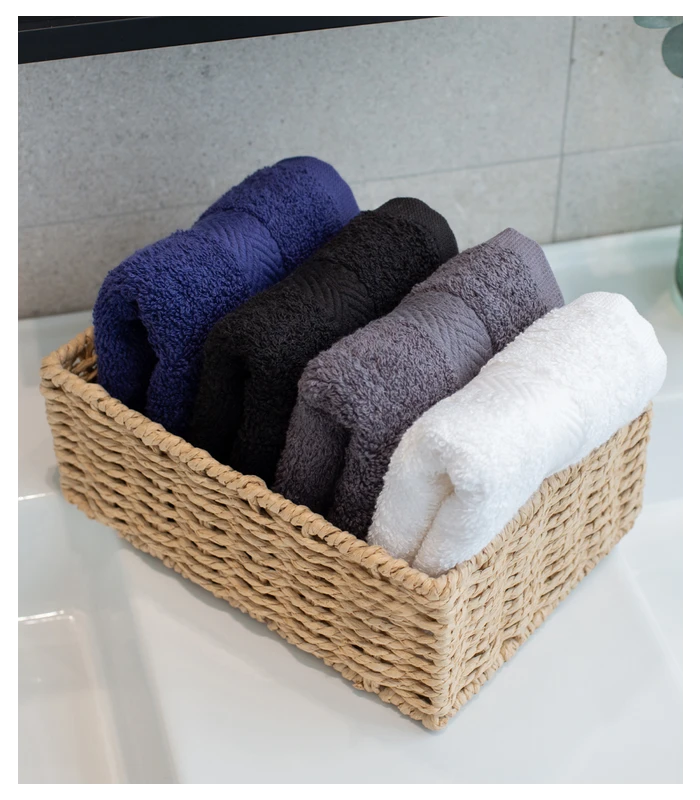 Towel City Towel City Luxury Guest Towel in WHI