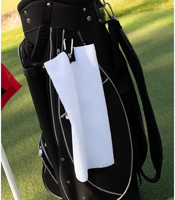 Towel City Towel City Microfibre Golf Towel in BLK