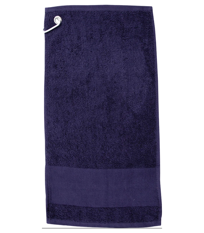 Towel City Towel City Printable Border Golf Towel in NAV