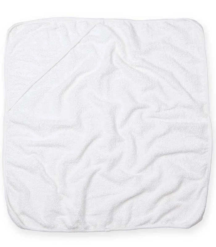 Towel City Towel City Babies Hooded Towel in WH/WH