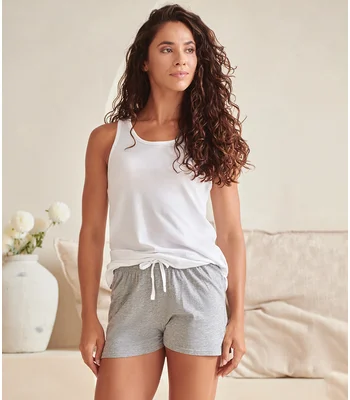 Towel City Towel City Short PJ's in a Bag in WH/HE