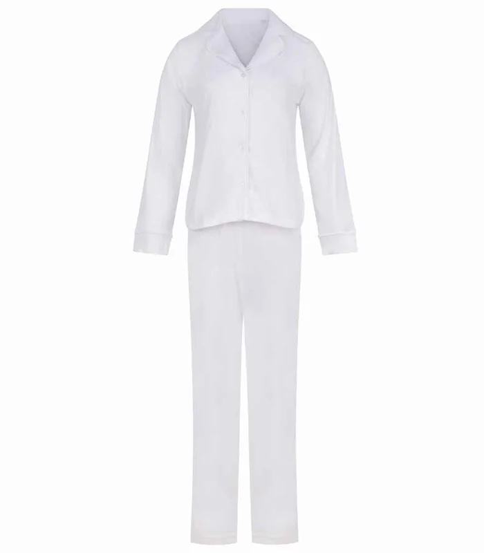 Towel City Towel City Supersoft Pyjamas in Ivory