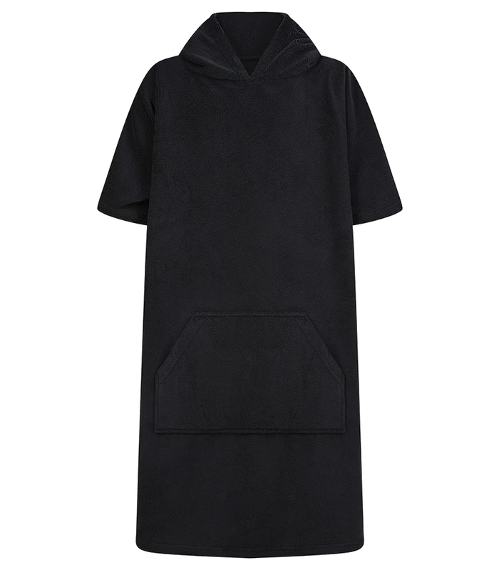 Towel City Towel City Kids Poncho in BLK