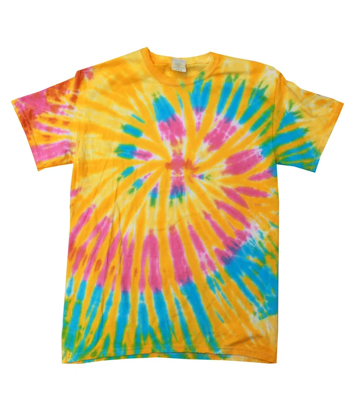 Colortone Colortone Tie-dye shirt in Aurora