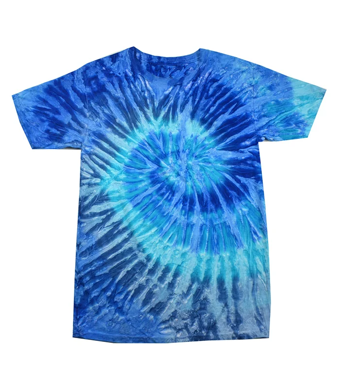 Colortone Colortone Tie-dye shirt in Blue Jerry