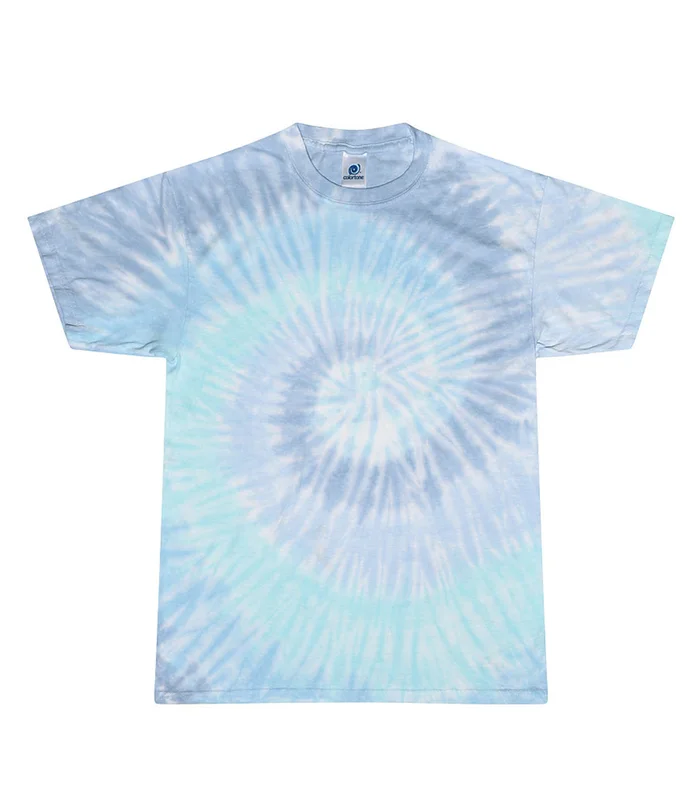 Colortone Colortone Tie-dye shirt in Lagoon