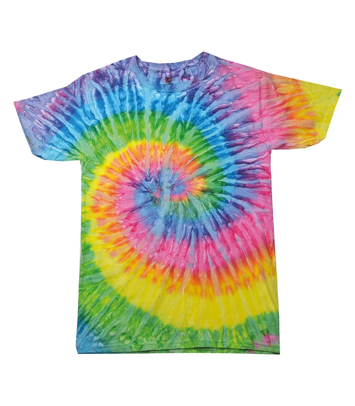 Colortone Colortone Tie-dye shirt in Saturn