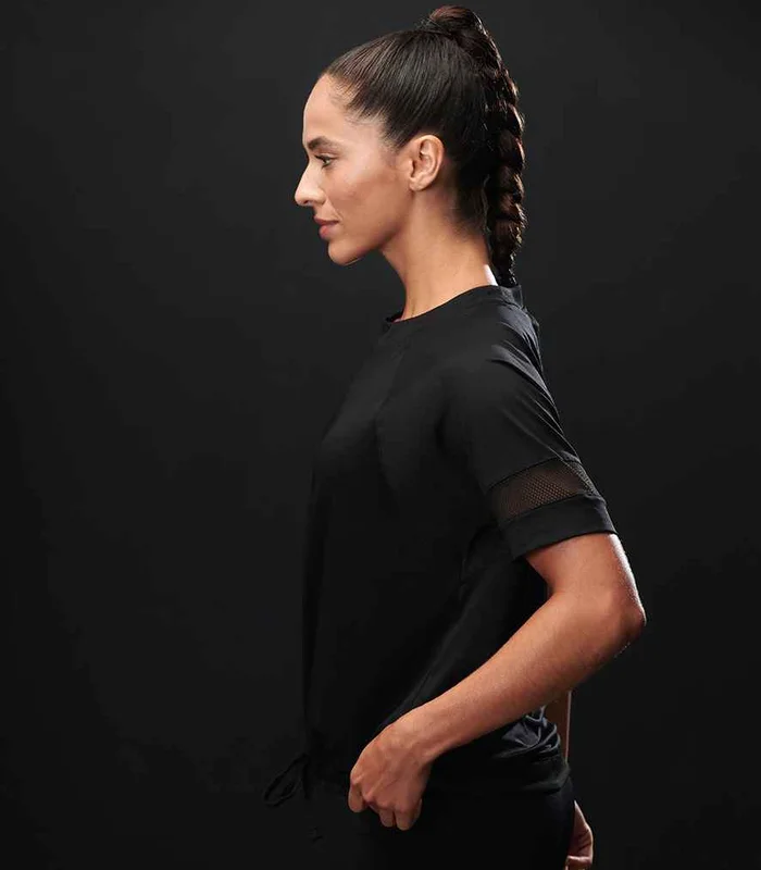 Tombo Tombo Ladies Over T-Shirt in BLK