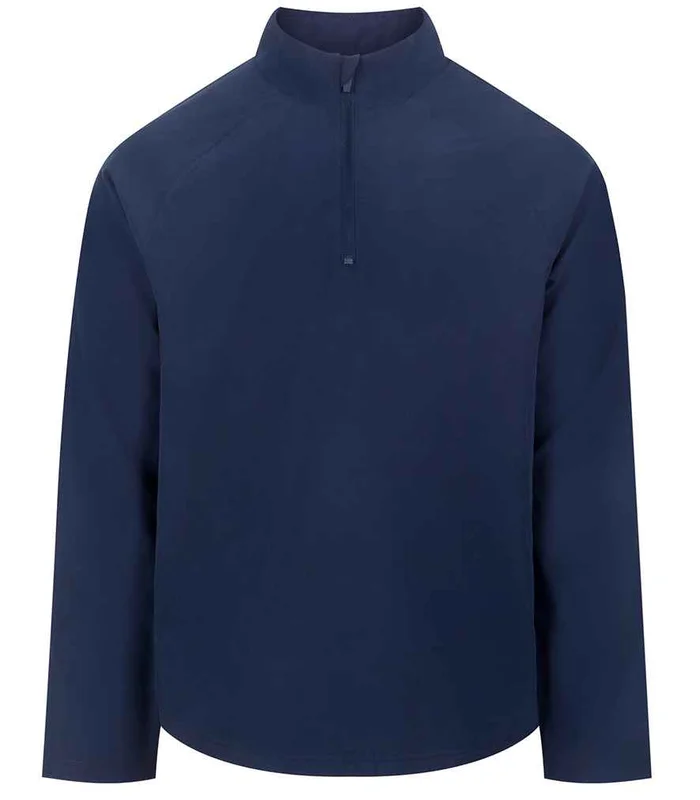 Tombo Tombo Technical 1/4 Zip Top in Navy